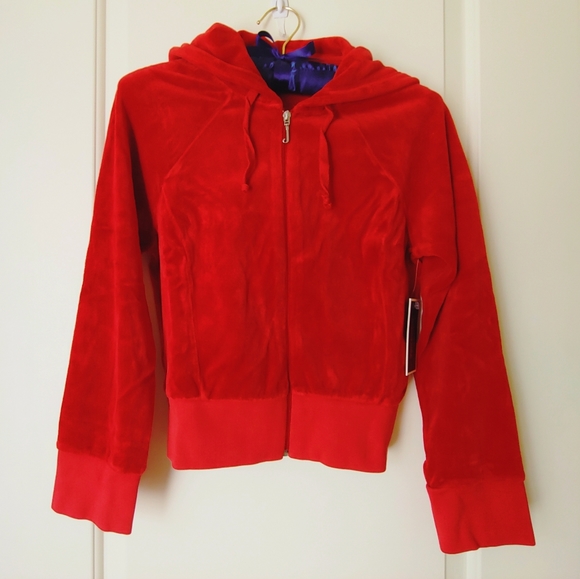 Juicy Couture Sweaters - *Last One Juicy Couture Cropped Velour Jacket M